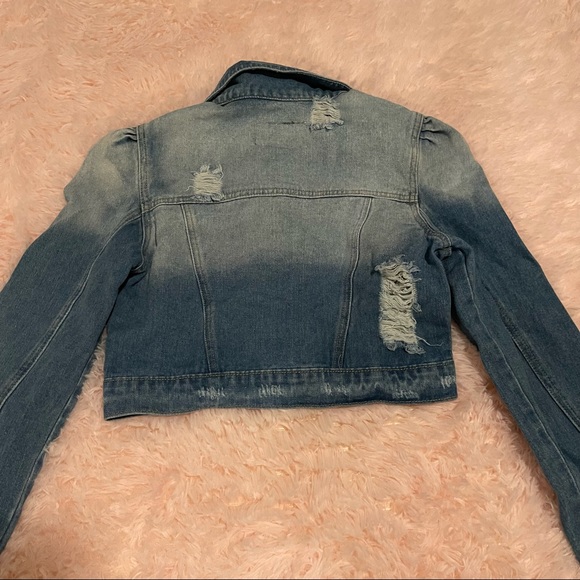 Cropped Jean jacket - Picture 5 of 5